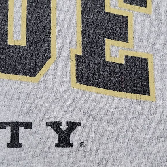 Vintage Purdue University Sweatshirt Womens Large 21x25 Gray - Picture 11 of 12